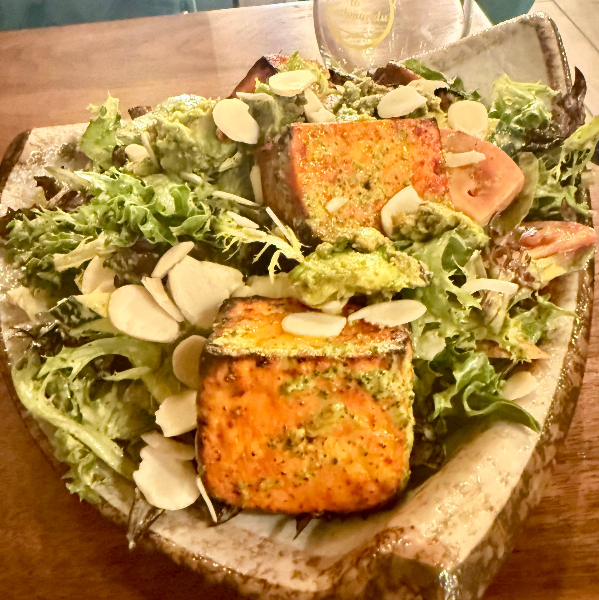 Grilled Paneer Salad