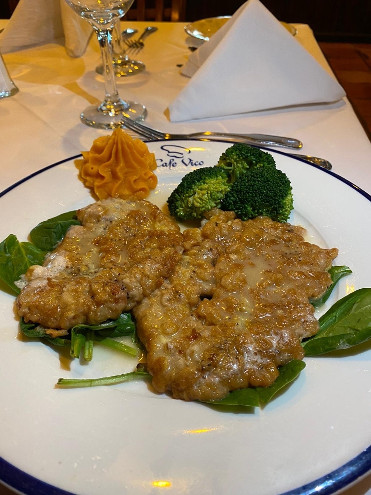 Chicken picatae Lunch