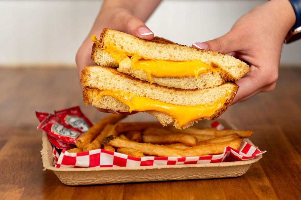 Grilled Cheese and Fries