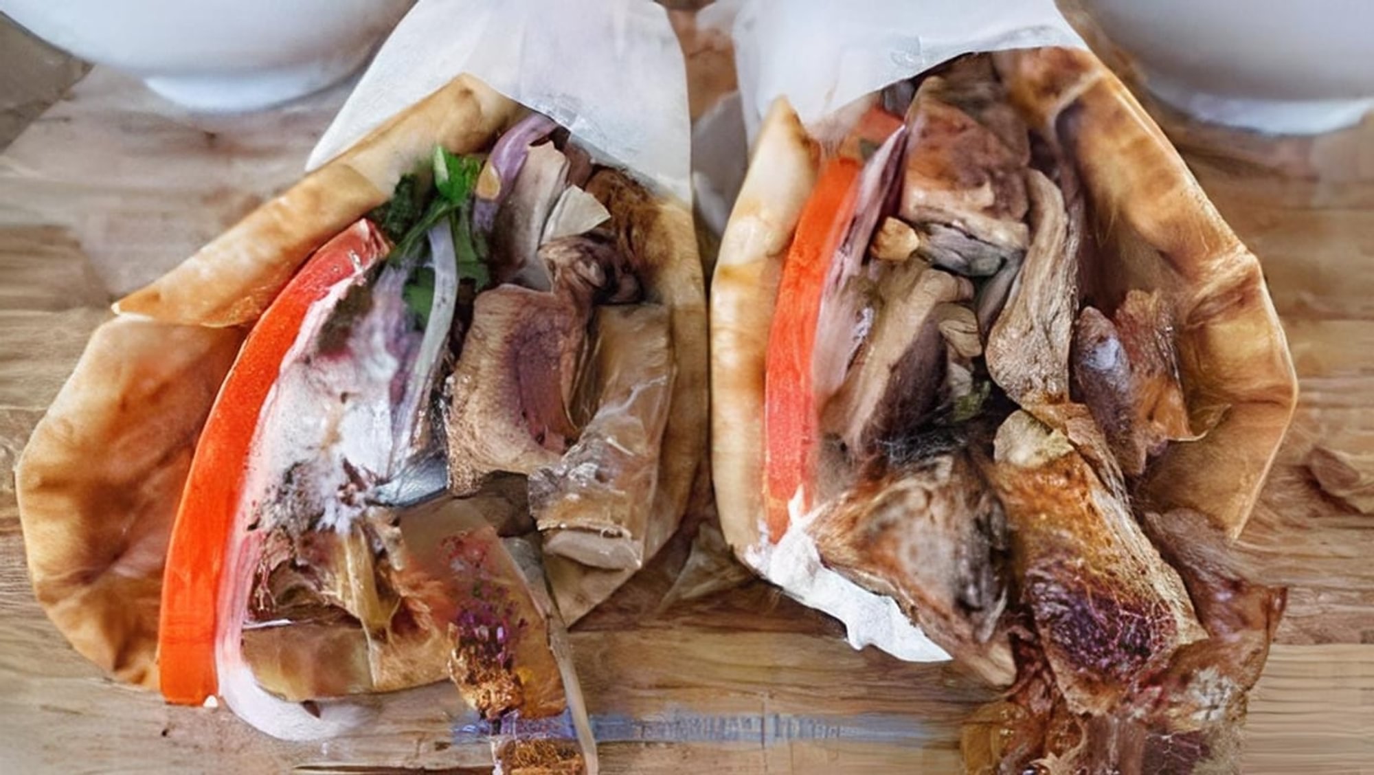 Pork Souvlaki Gyro