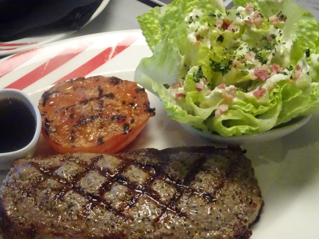 Blue Cheese & Bacon Wedge salad