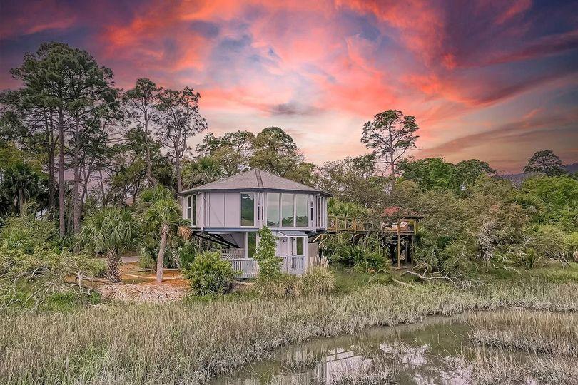 Check out this recently updated old school Topsider pedestal home built in the mid-1970s at Fripp Island, SC. It has survived numerous hurricanes and tropical storms.