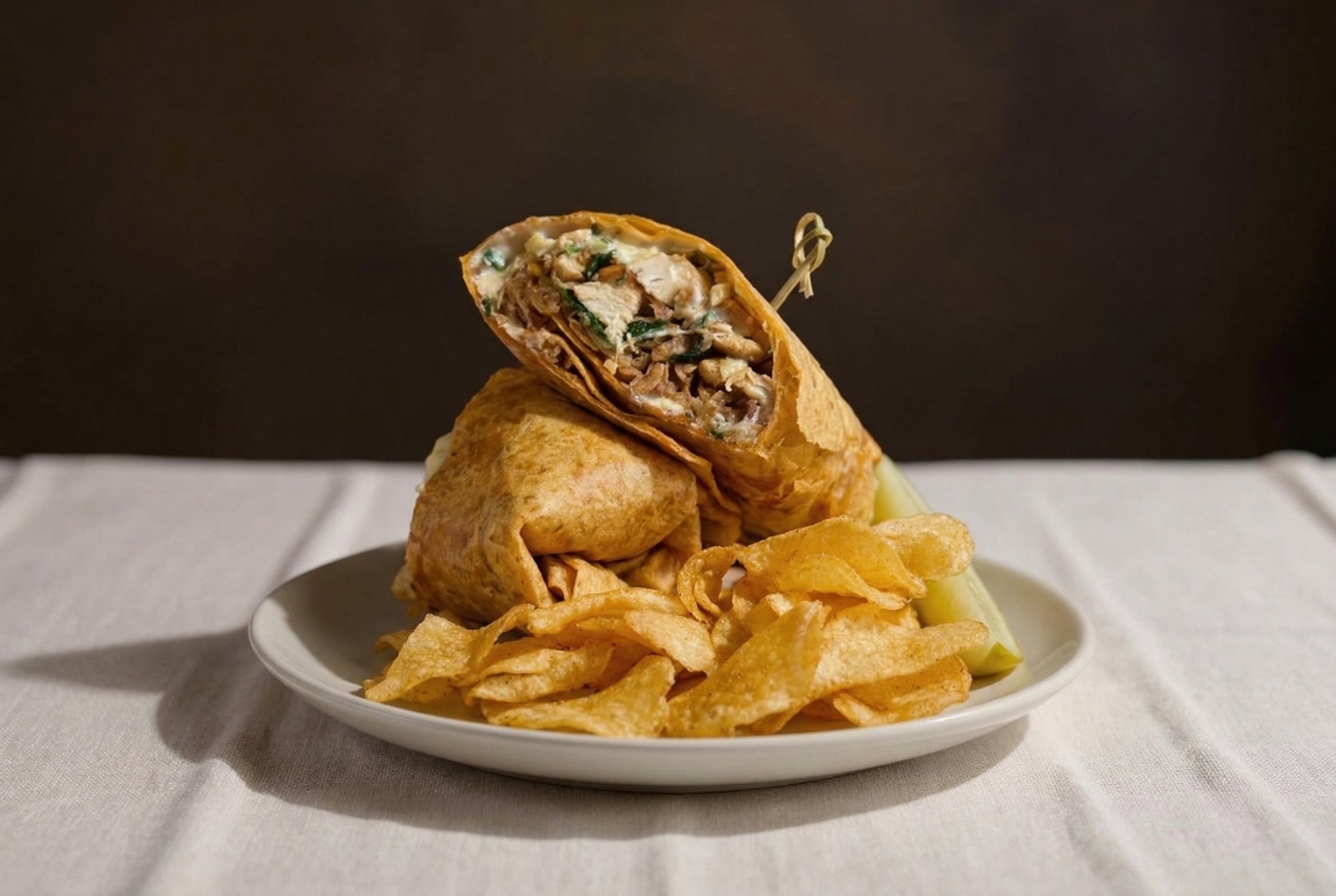 Chicken Artichoke Wrap