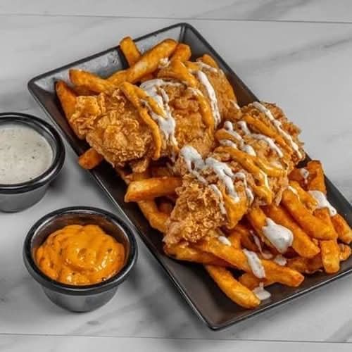 Tender Over Fries