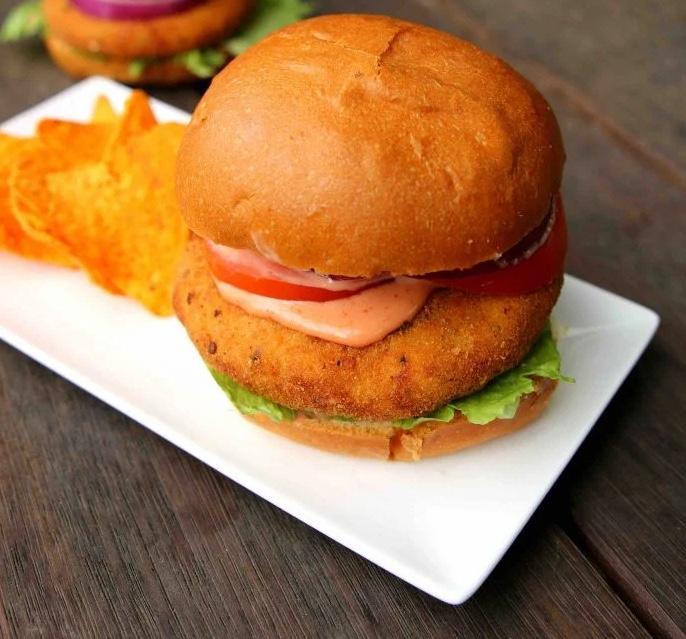 aloo tikki burger