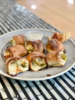 Baked Pepperoni Poppers
