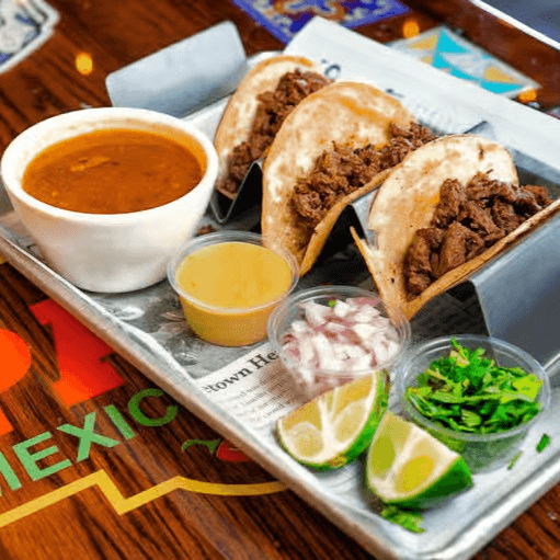 45. Tacos Mexicanos Platter