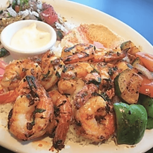 Shrimp Kabab Plate