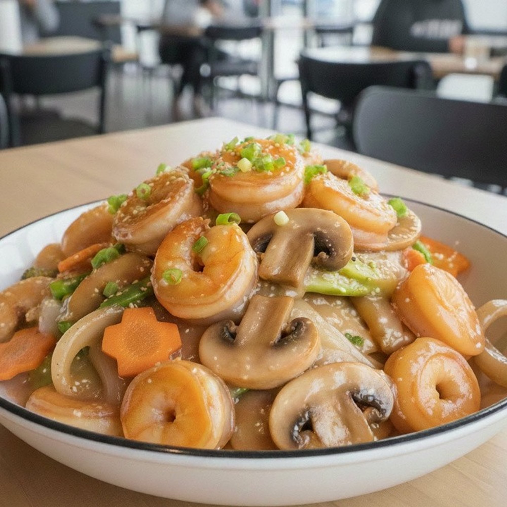 Lunch Moo Goo Shrimp