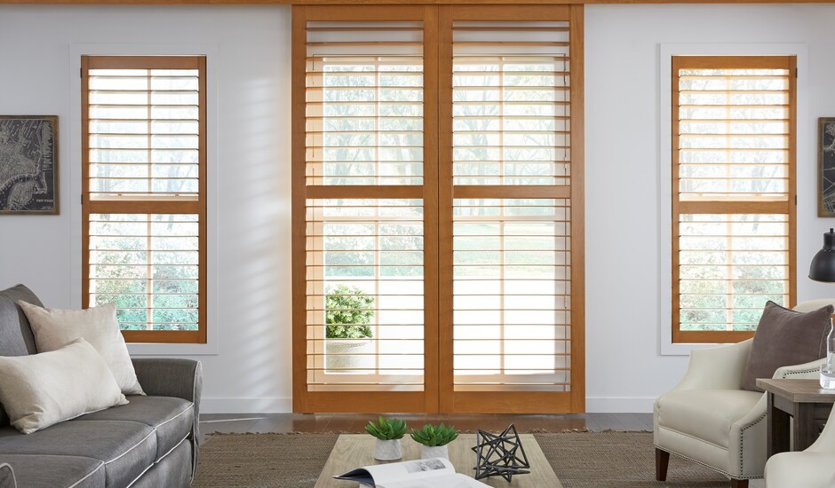 Shutters- wood, composite, plantation, interior, cafe style, exterior