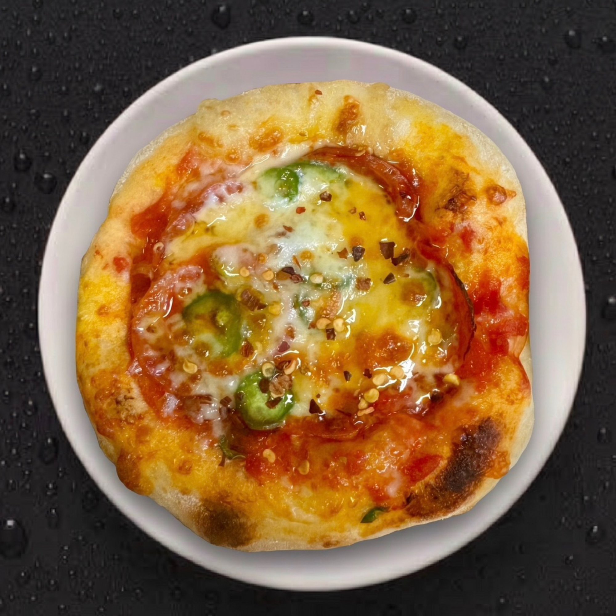 Hot Honey Pepperoni Bialy