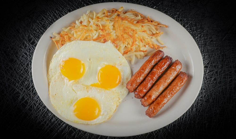 Sausage & Egg Platter