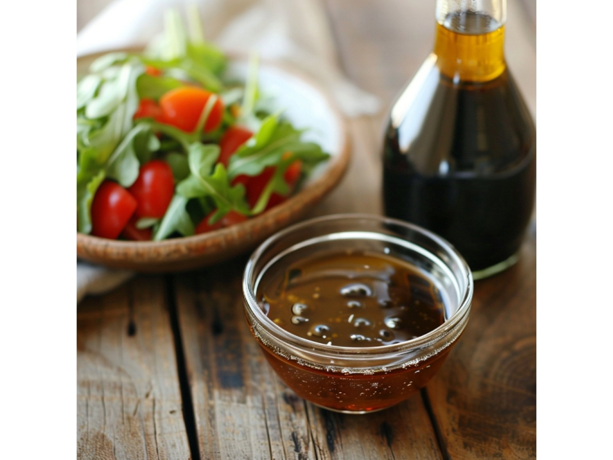 Bottle of dressing