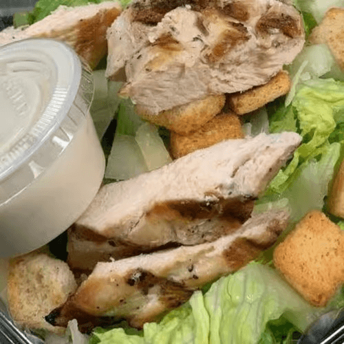 Grilled or Crispy Chicken Caesar Salad