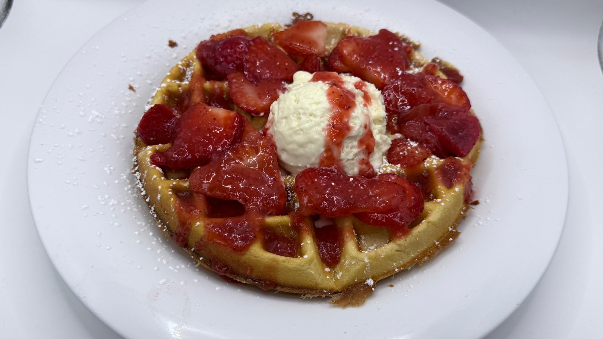 Strawberry Waffle