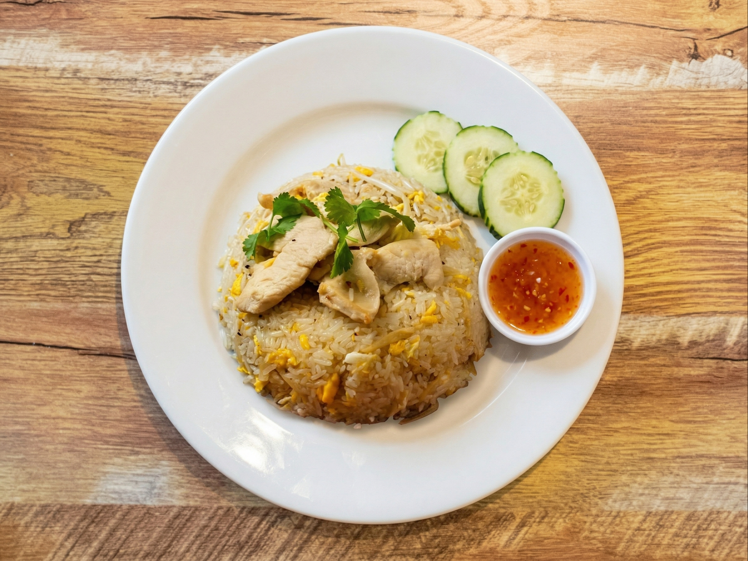Koe Min Kai (Ginger Chicken Fried Rice)