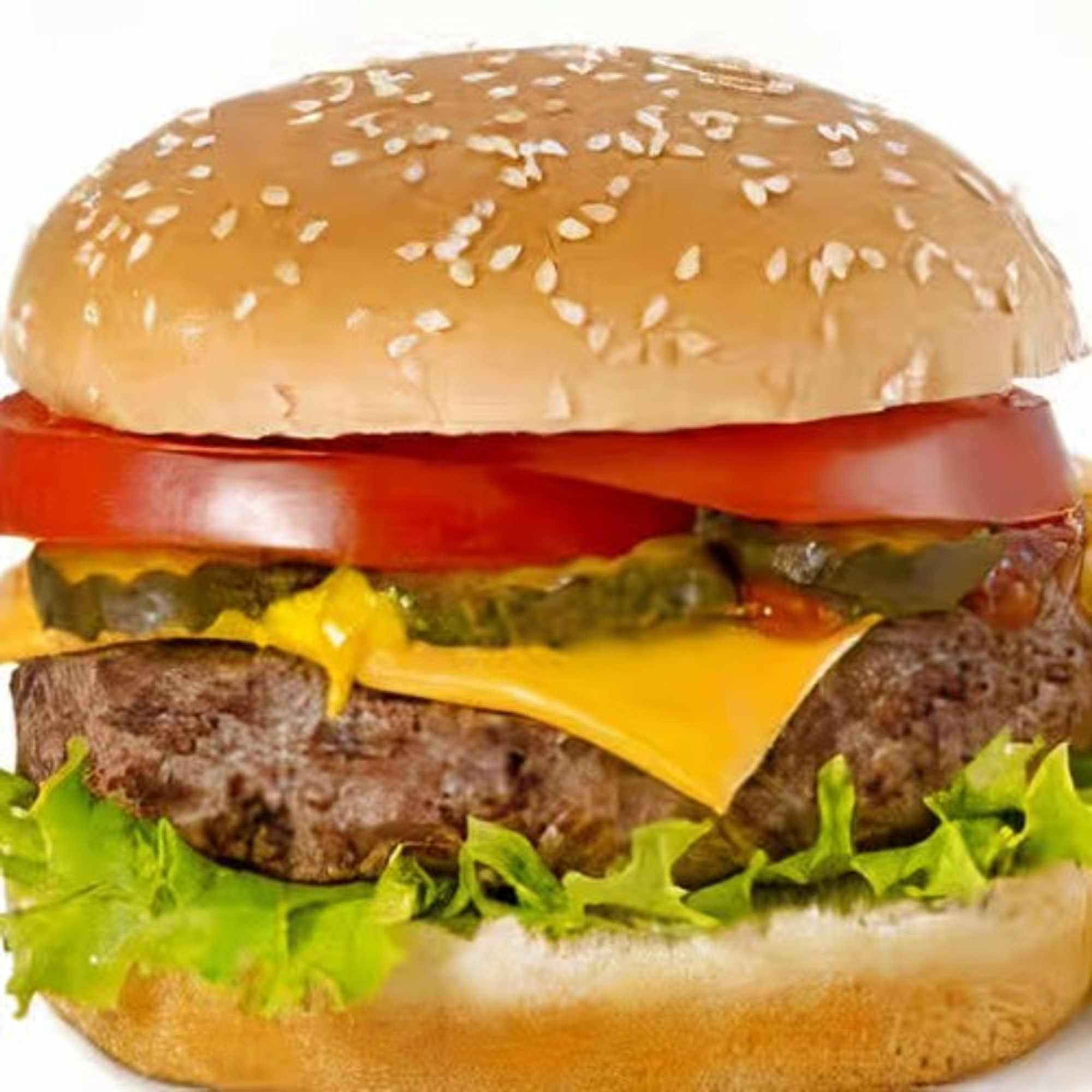 *3 Brentwood California Style Burger (with Fries)