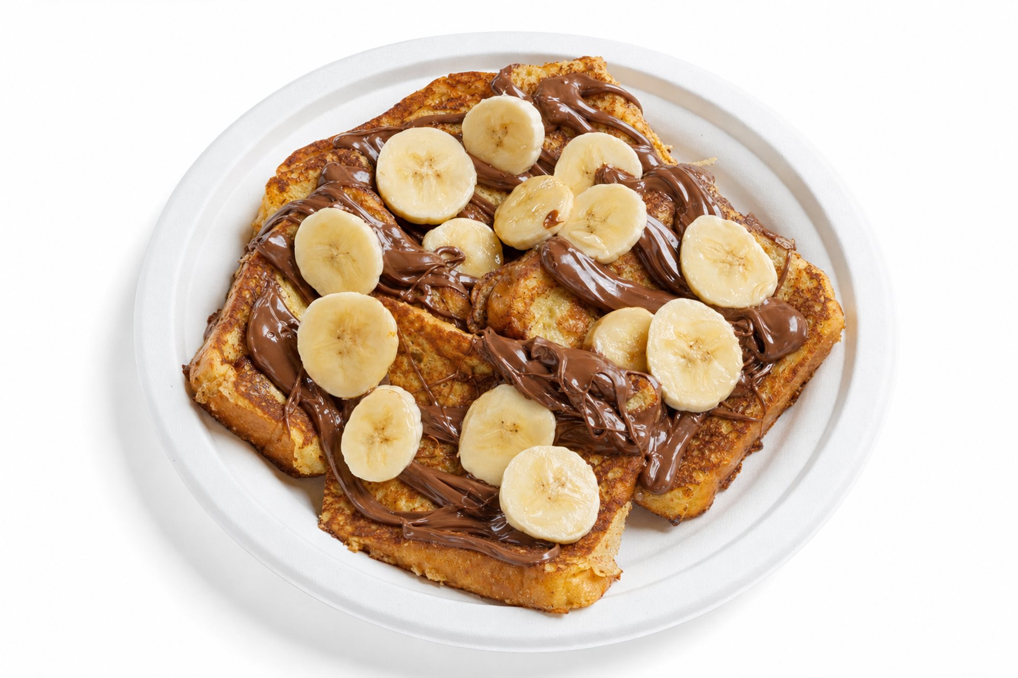 French Toast with Nutella and Bananas