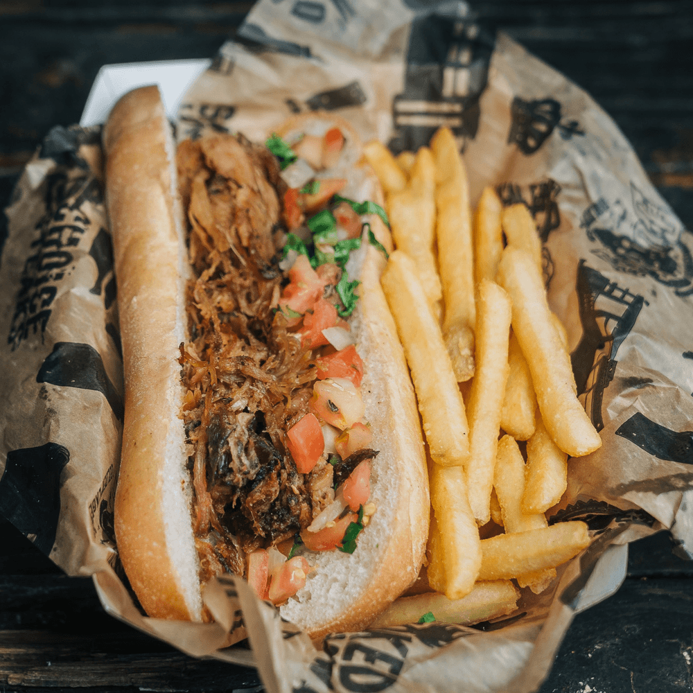 Pulled Pork Poboy