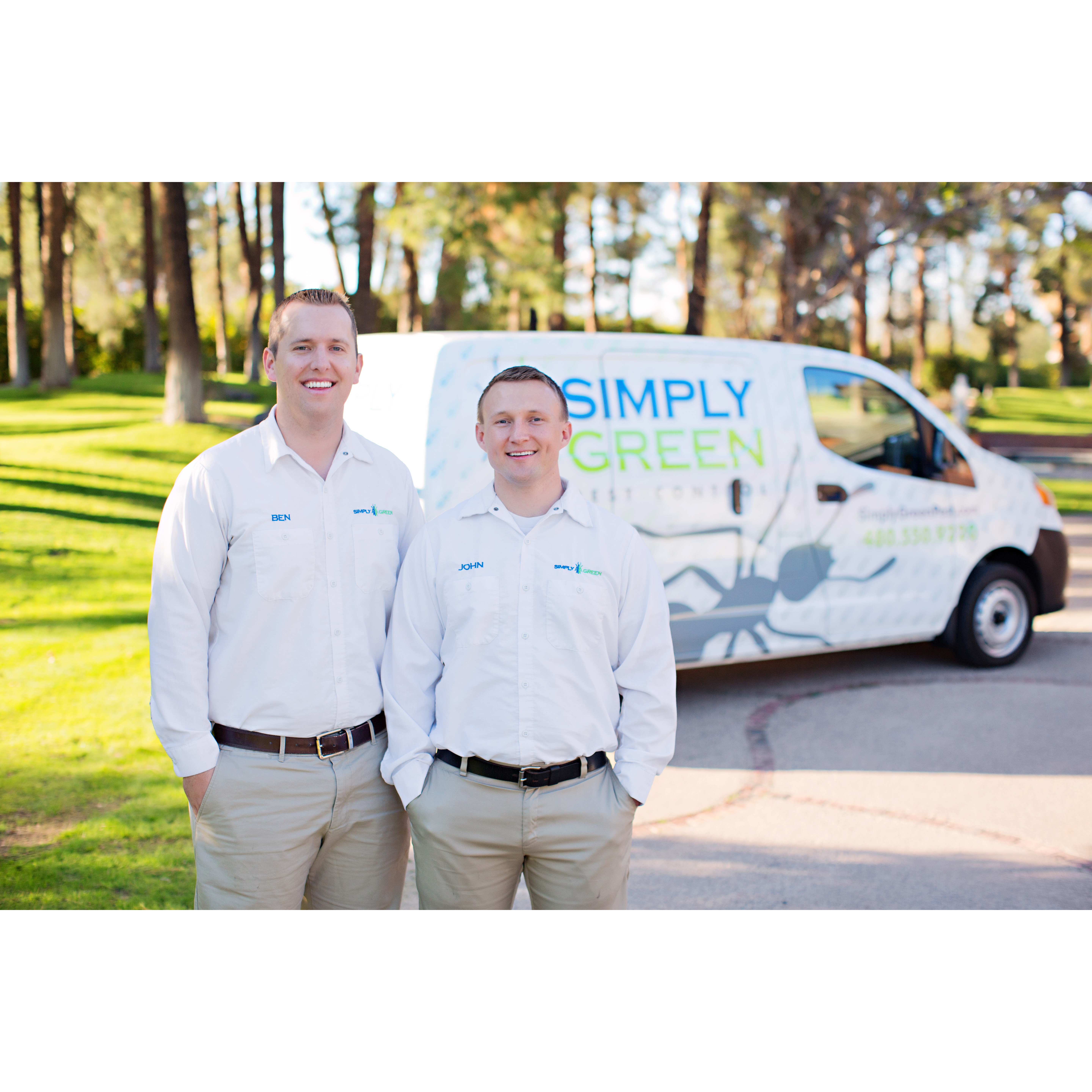 Simply Green Pest Control Logo