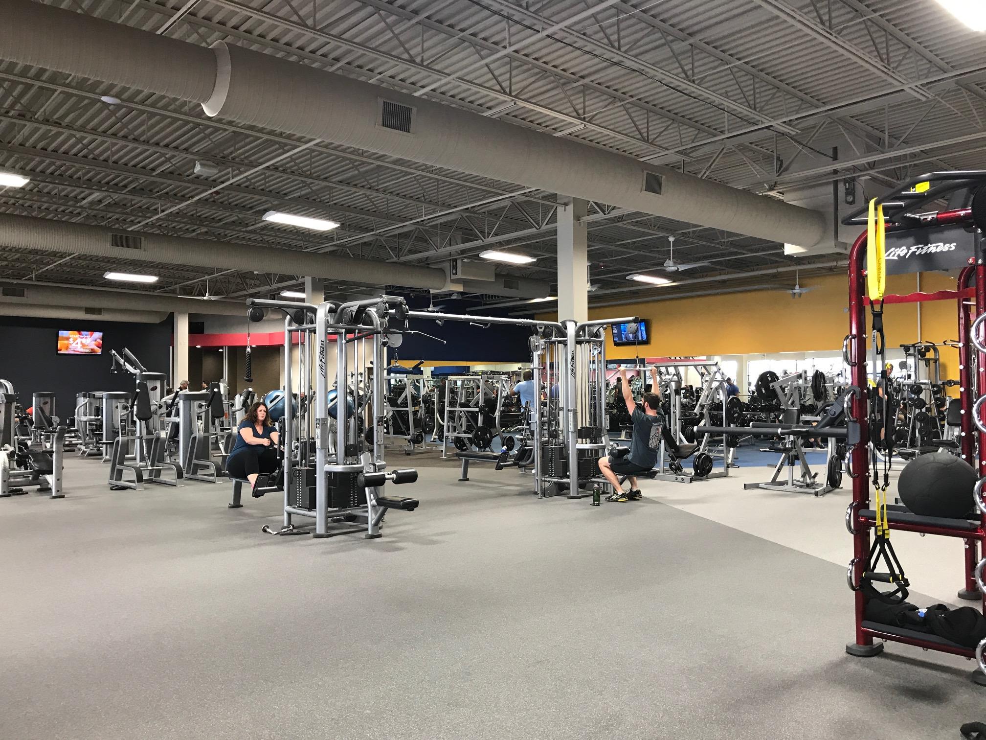 Club Fitness - St. Charles, 1443 Bass Pro Drive, St. Charles, MO