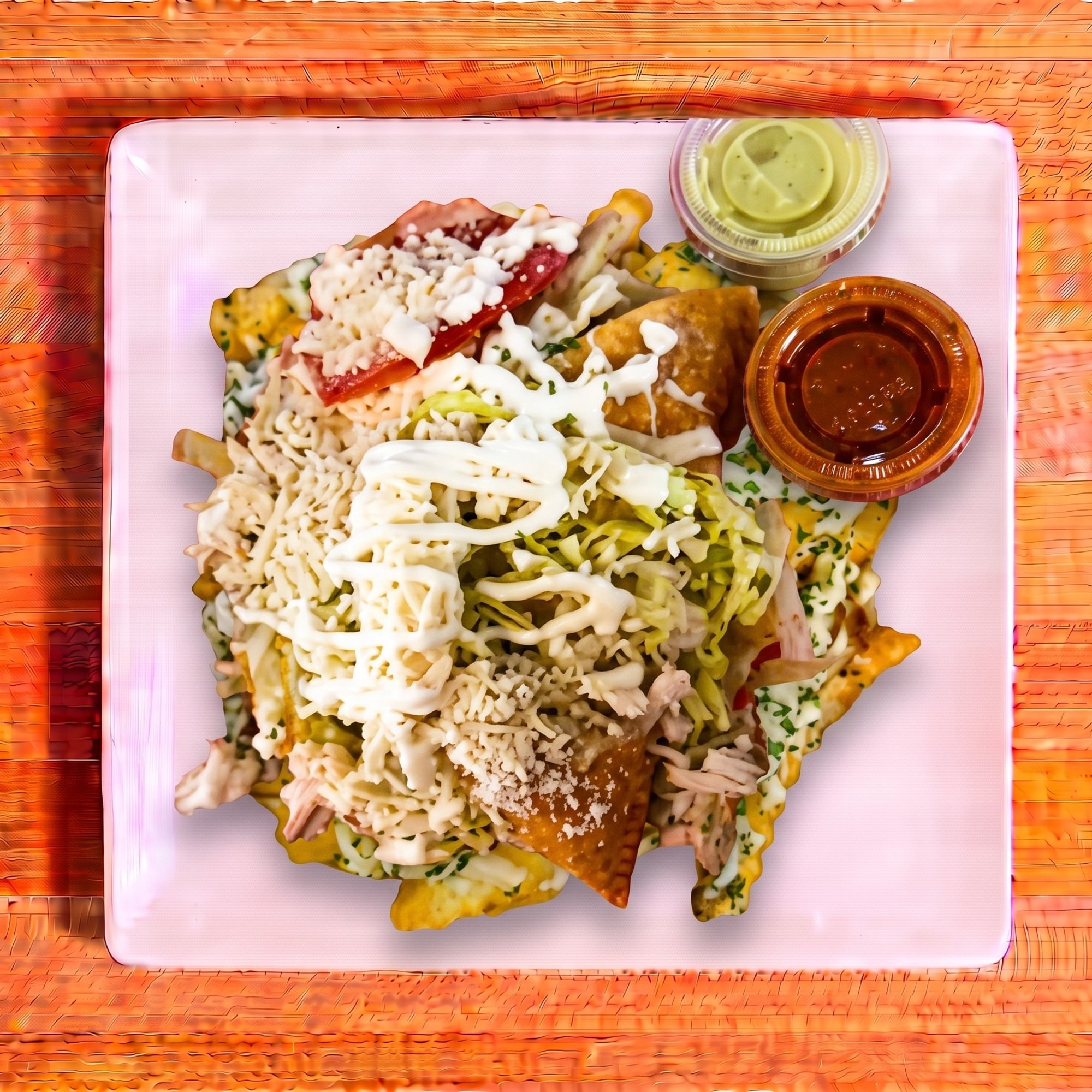 3 Crispy Veggie Tacos
