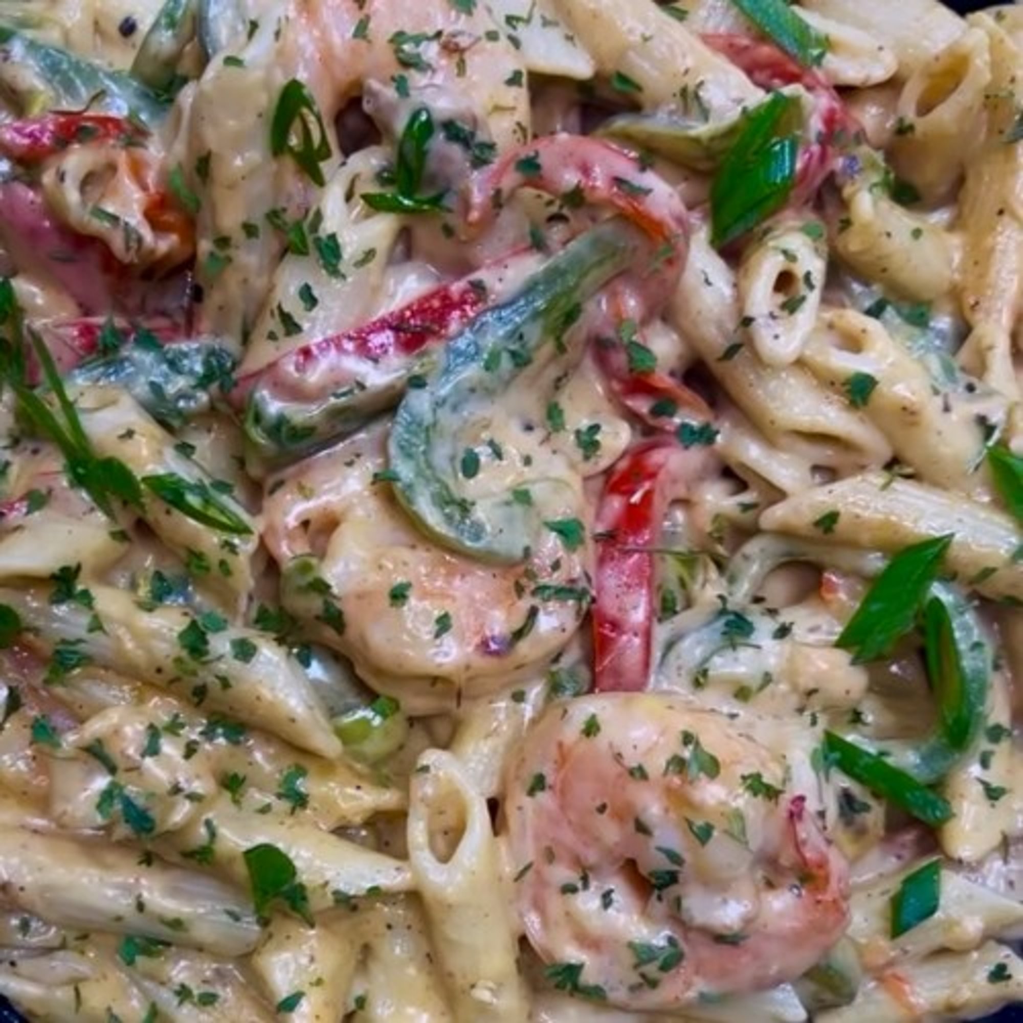 Shrimp Rasta Pasta