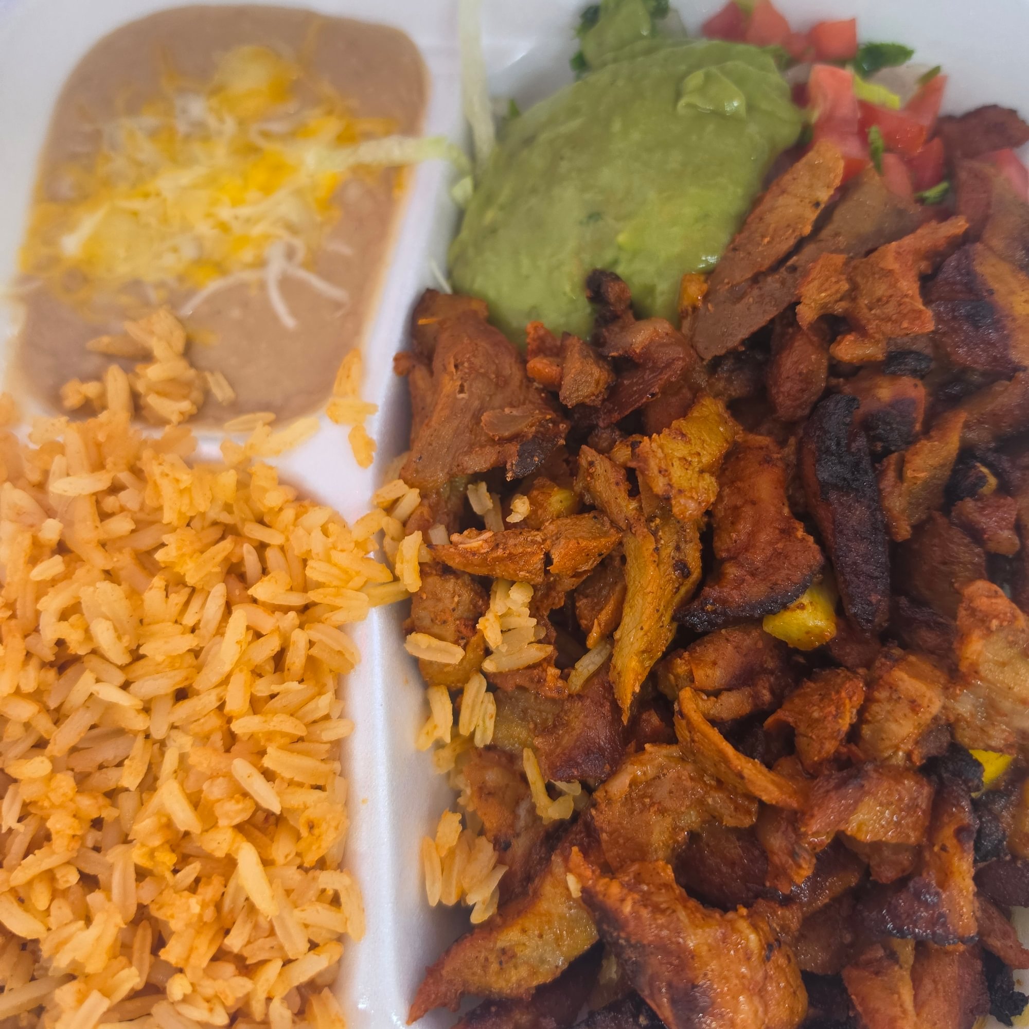 #7 Al Pastor Plate