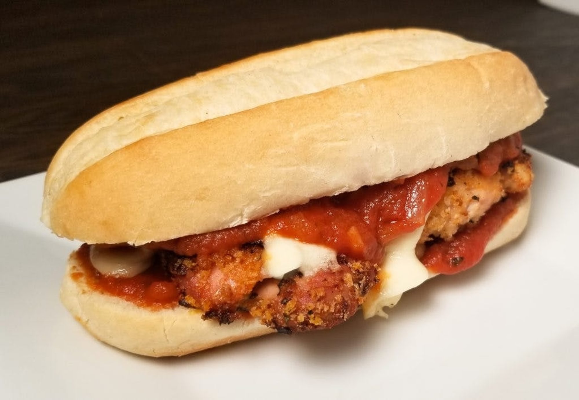 Chicken Parmigiana Italian Sandwich