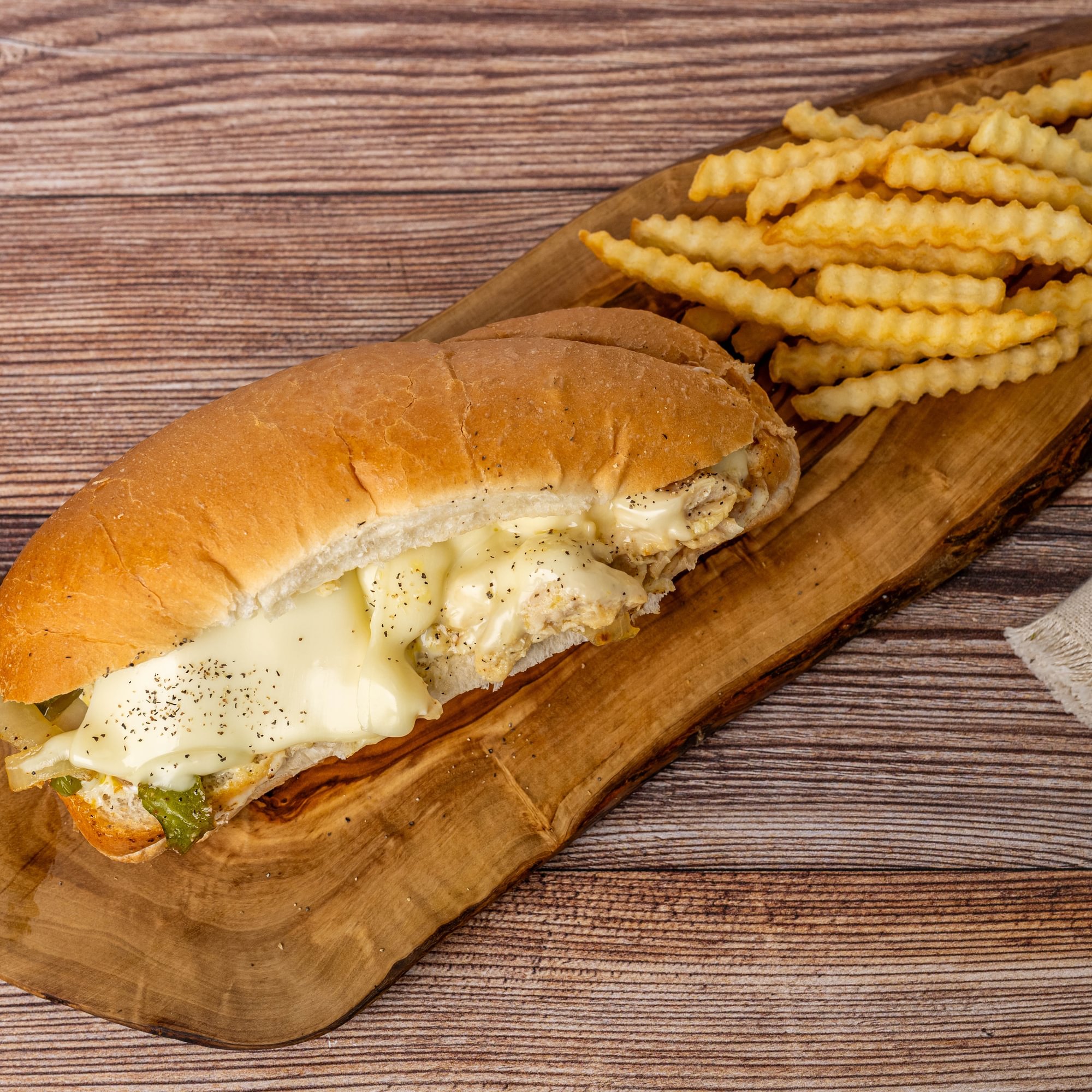 Chicken Philly Steak Sandwich