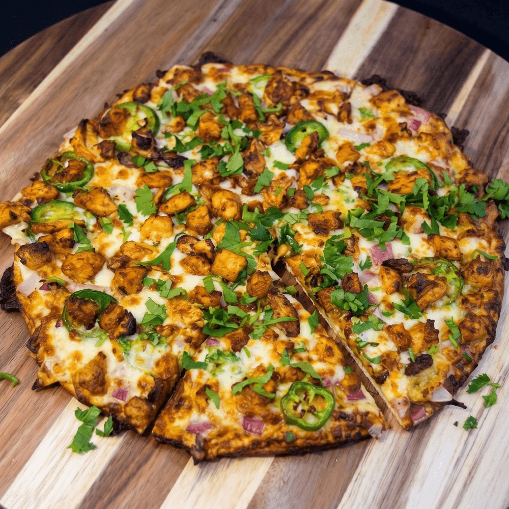 Alfredo Chicken Pizza