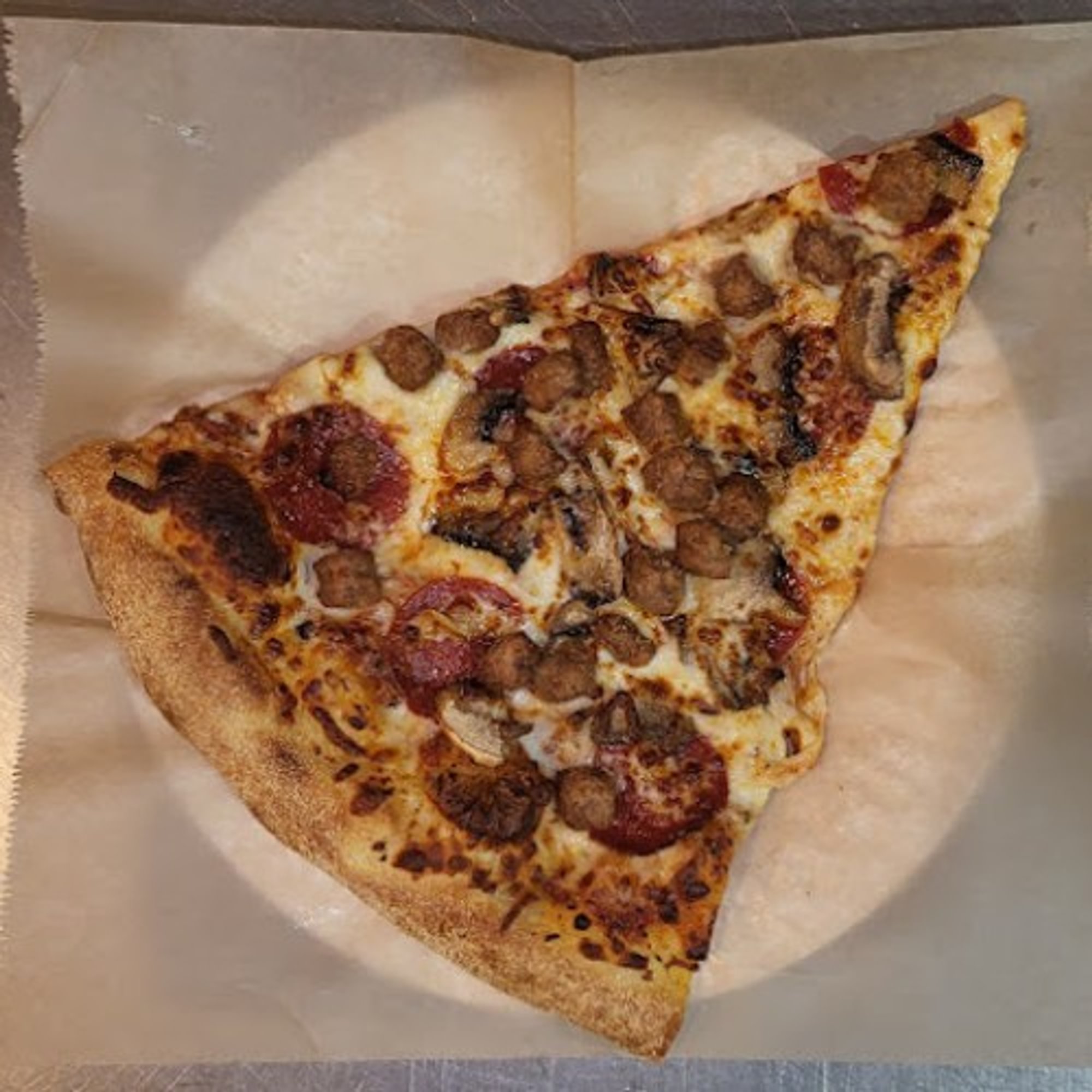 Meat Combo Pizza Slice