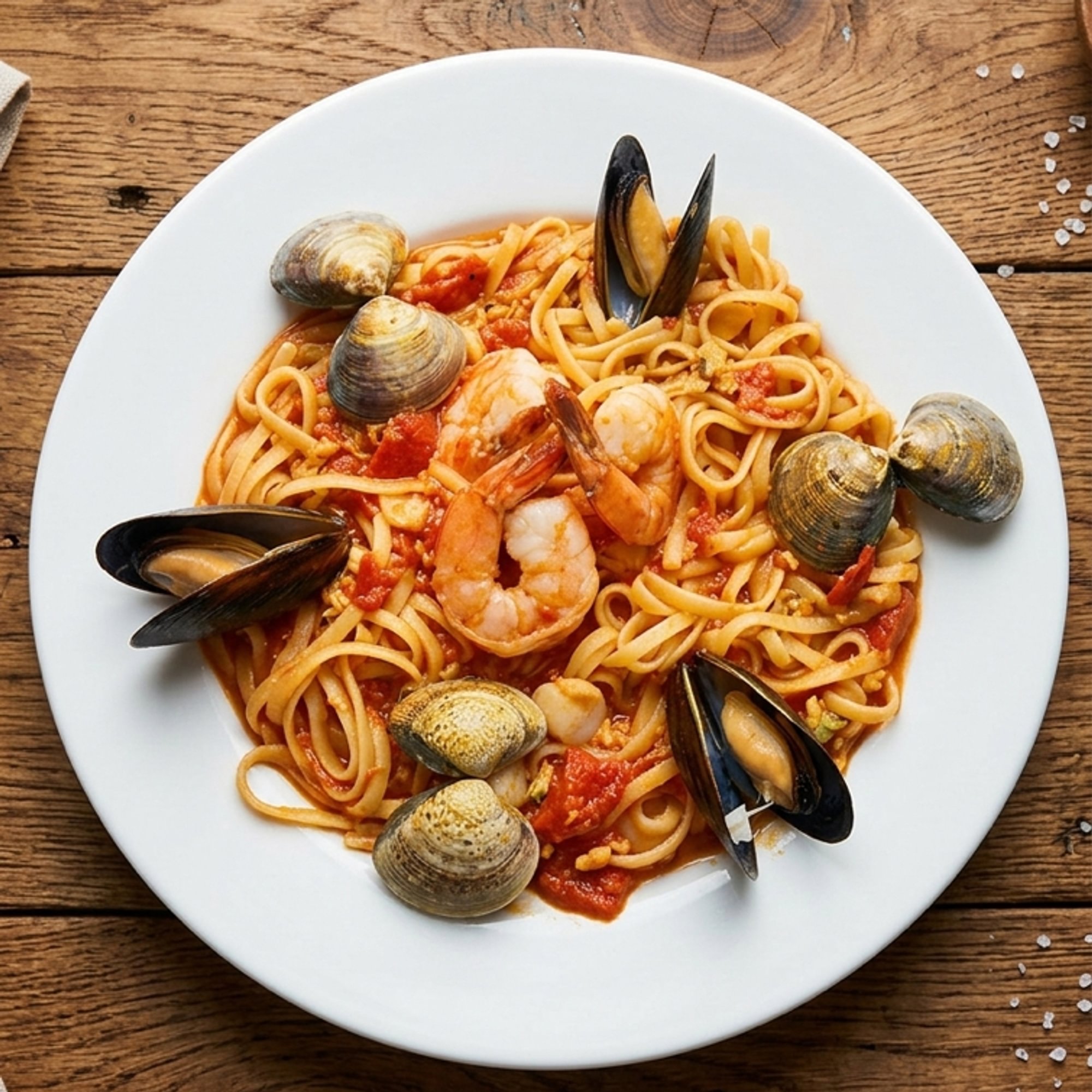 Frutti Di Mare Alla Vodka / Seafood Vodka Pasta