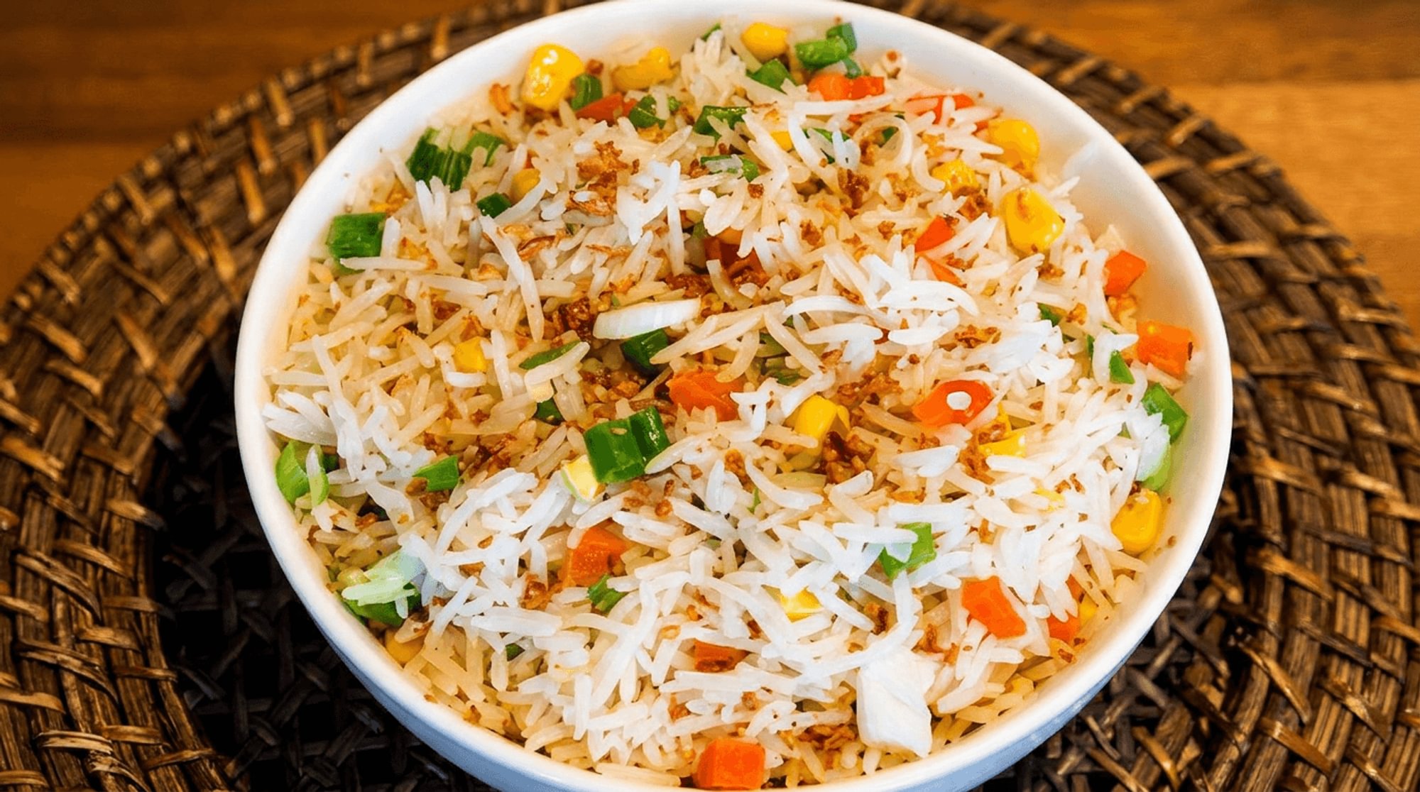 Burnt Garlic Fried Rice