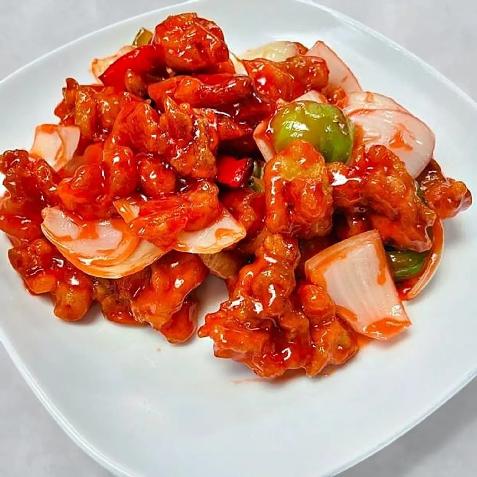 Fish Fillet with Sweet and Sour Sauce 糖醋鱼花