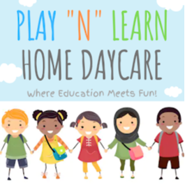Play &quot;N&quot; Learn Home Daycare Logo
