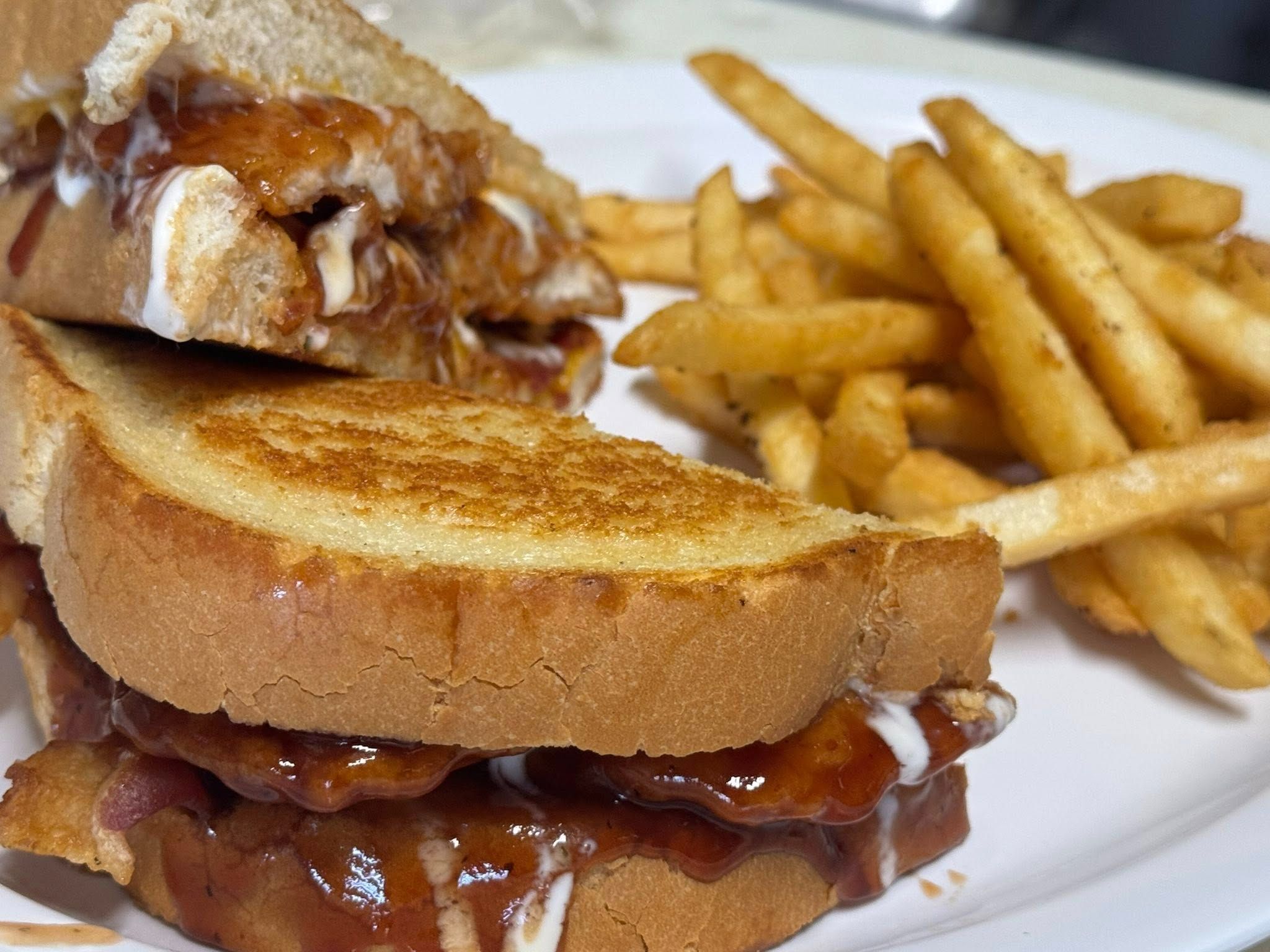 Honey BBQ Chicken Melt