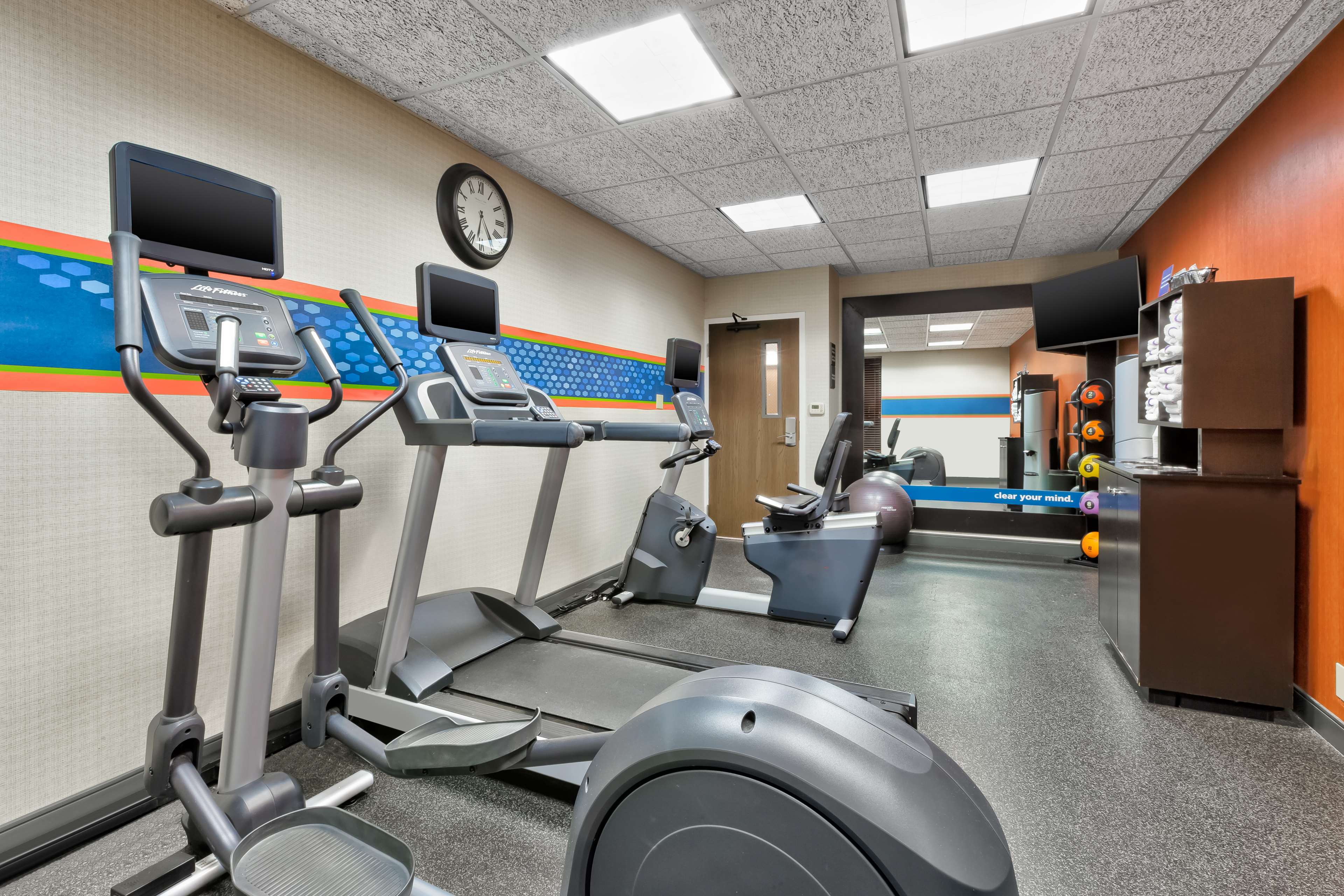 Health club  fitness center  gym