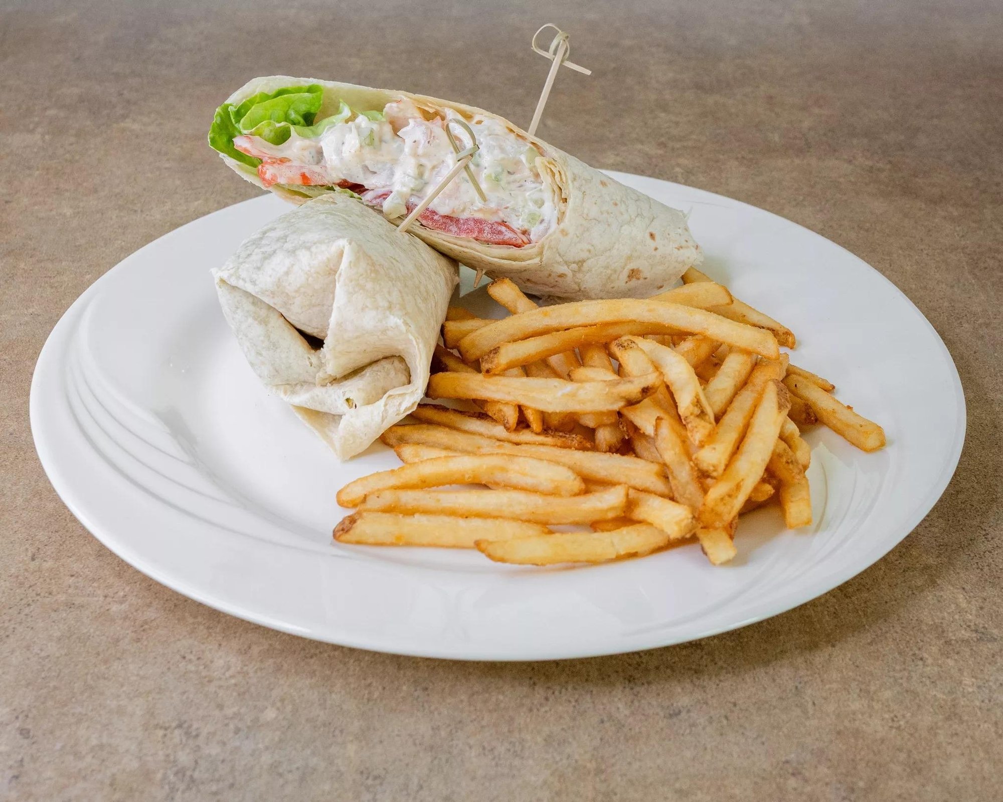 Shrimp Salad Wrap