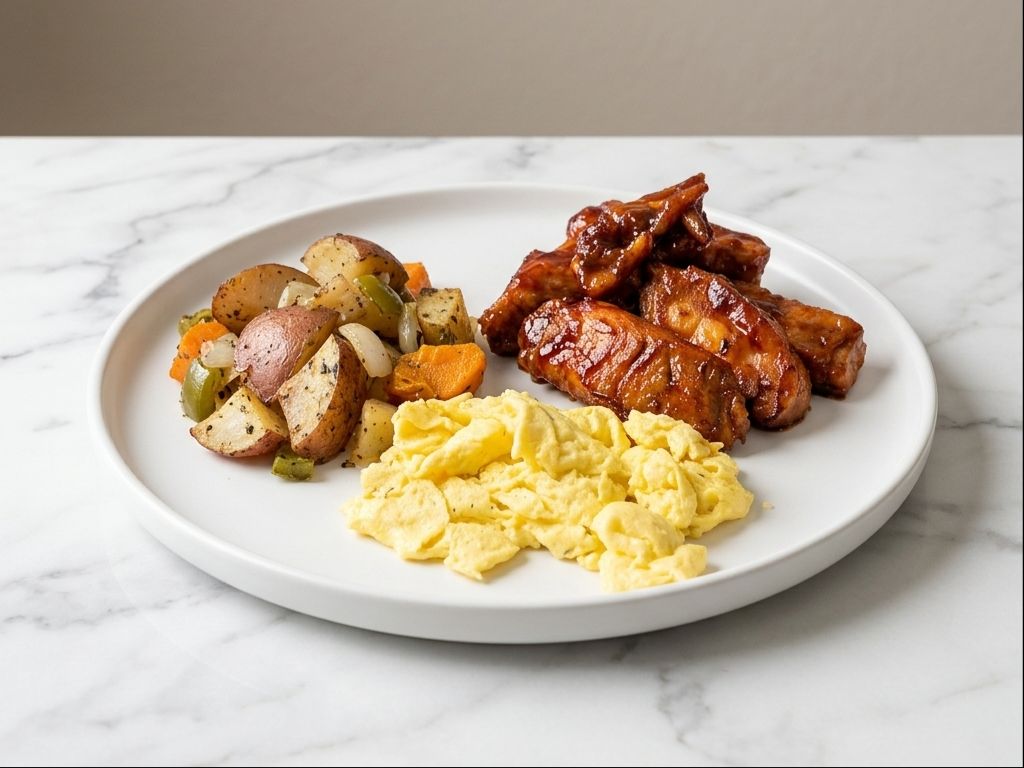 Rib Tips & Eggs