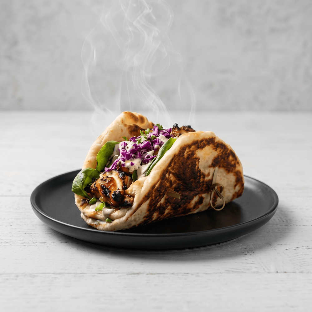 Chicken Tikka Naan Taco