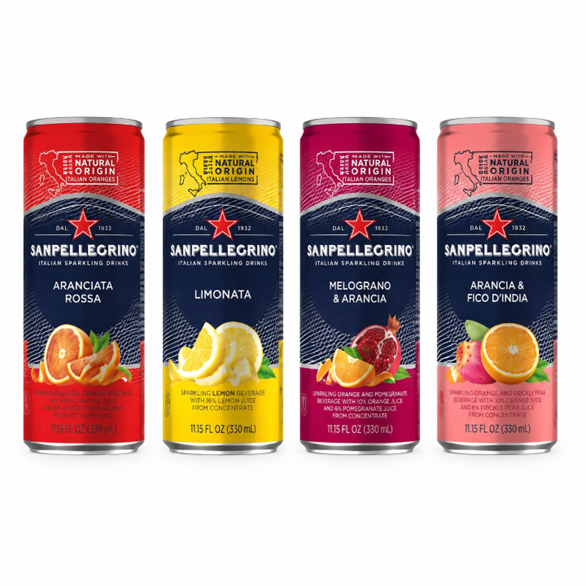 San Pellegrino Sparkling Fruit (11.15 oz can)