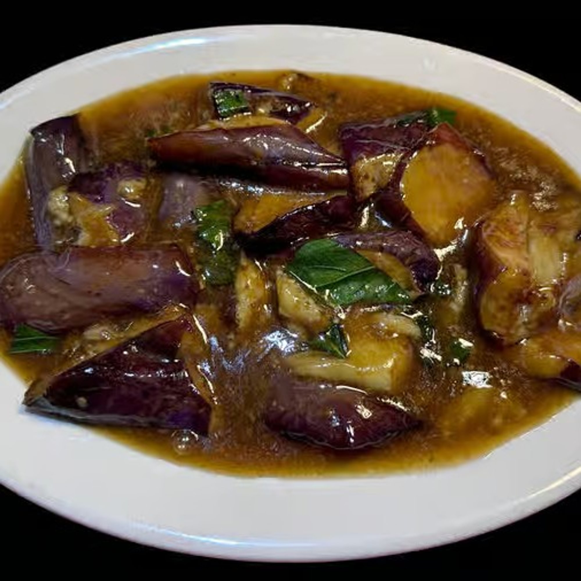 Eggplant with Bay Leaf