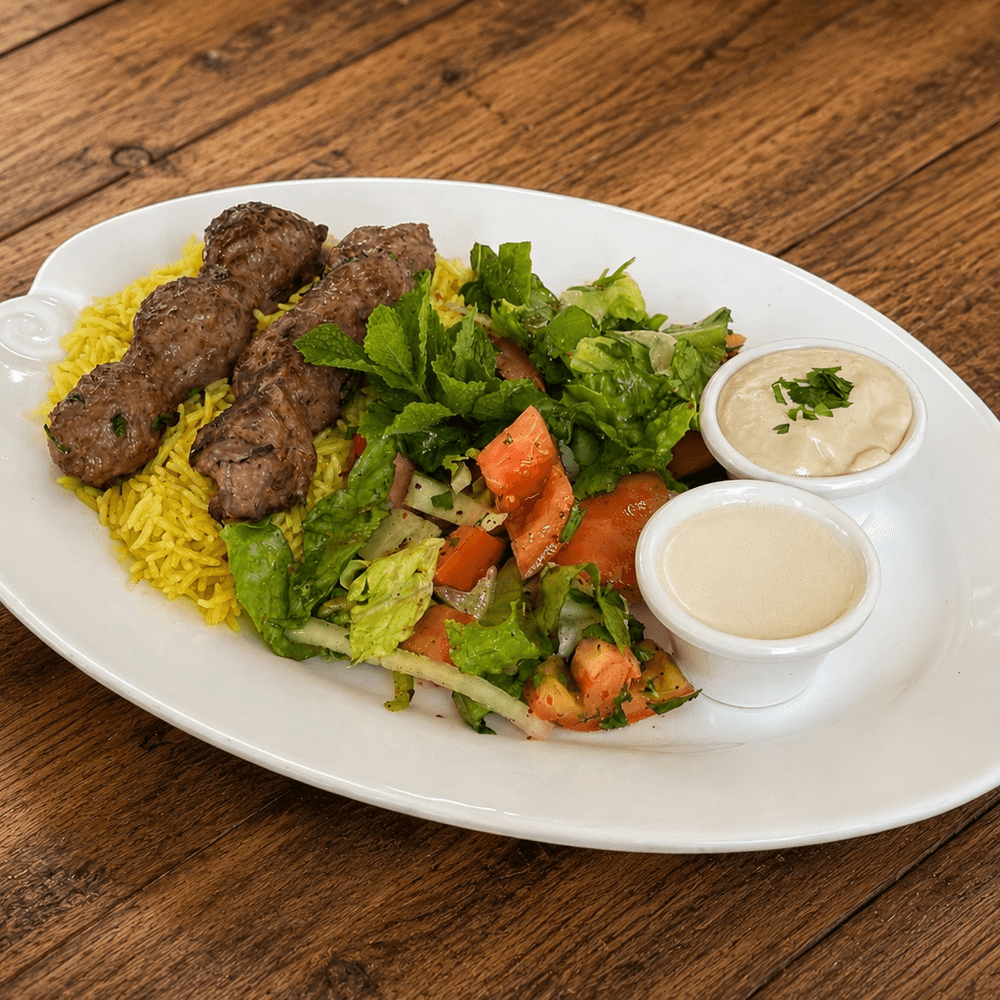 Koftah kebob lunch special