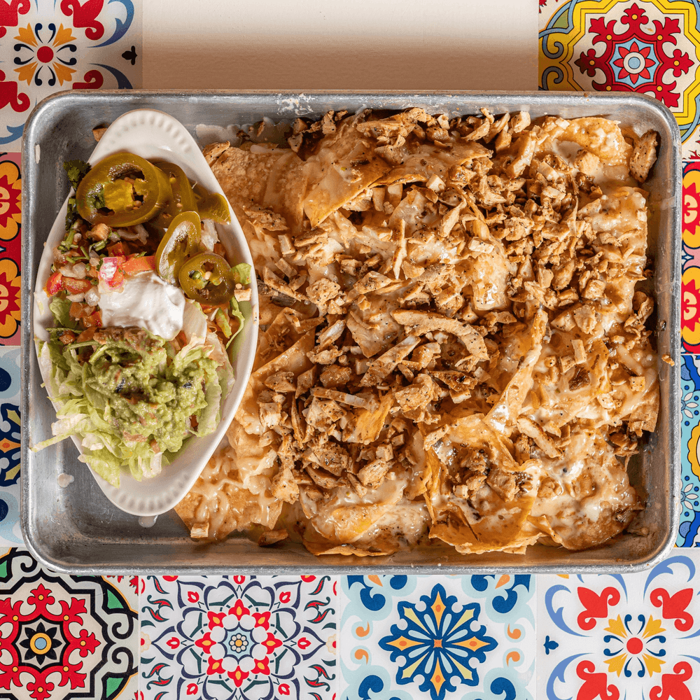 Grilled Chicken Nachos