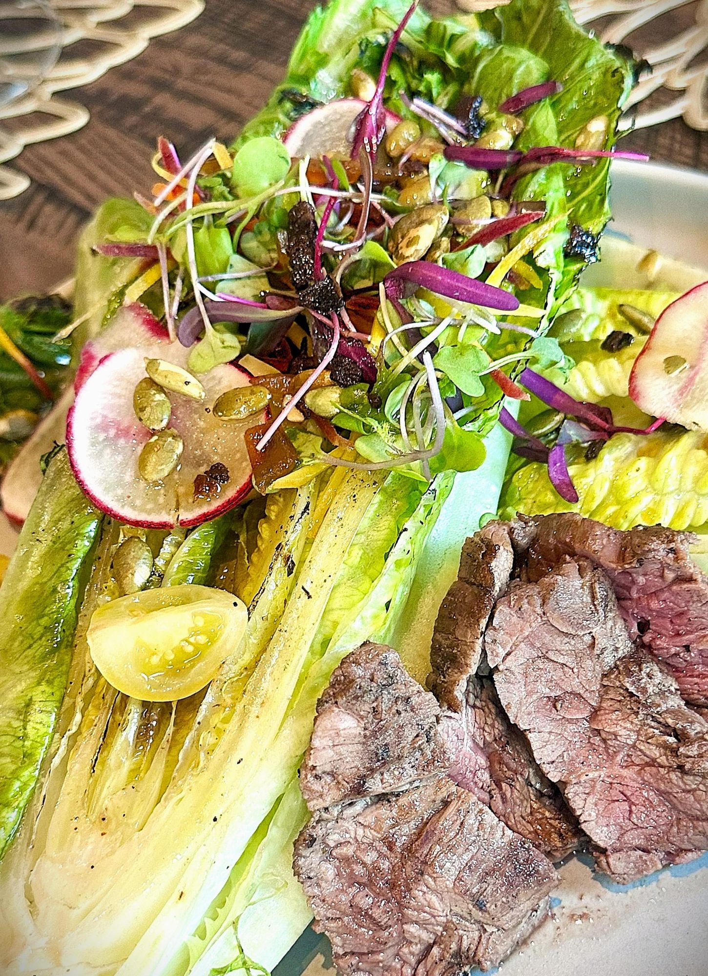 Romaine a la Parrilla