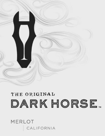 Dark Horse Merlot