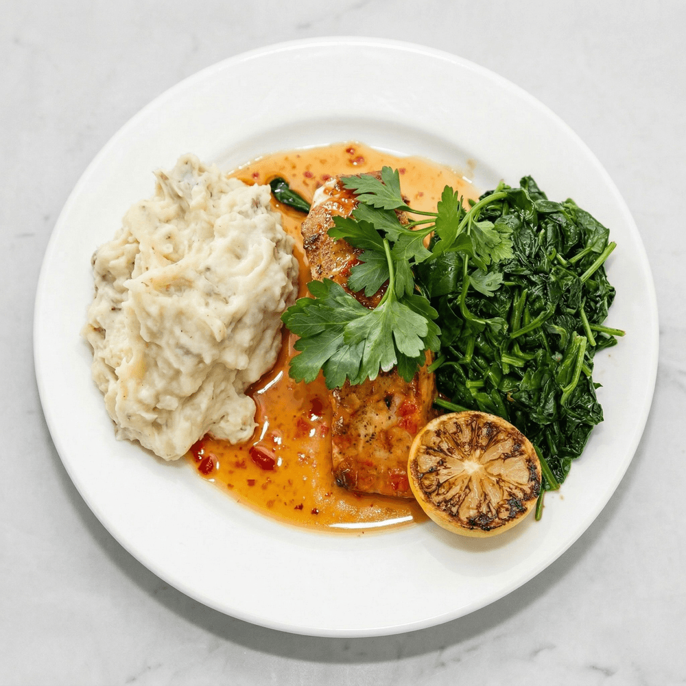 Glazed Atlantic Salmon