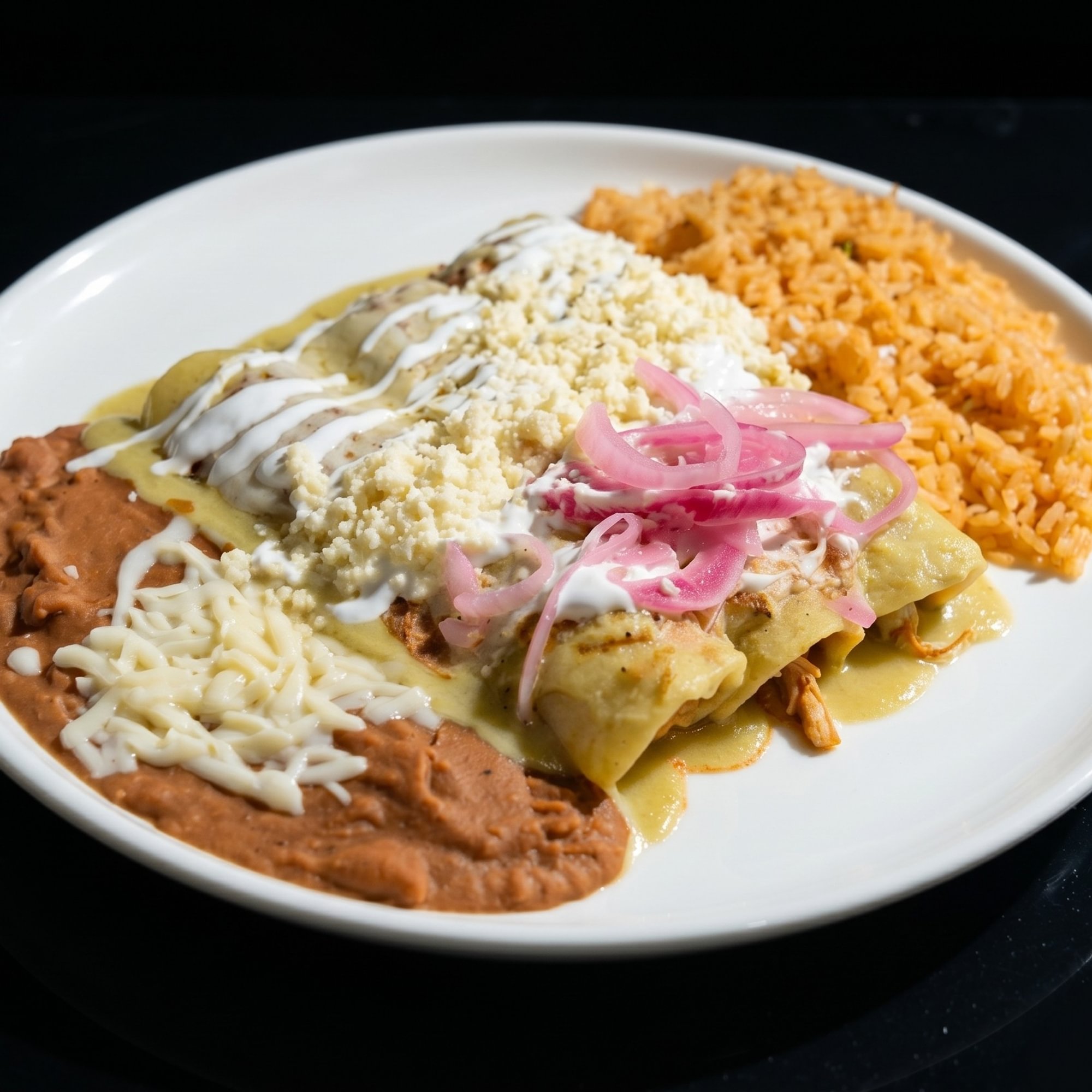 Enchiladas Suizas (Swiss Enchiladas)