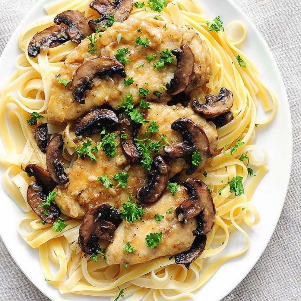 Chicken Marsala Pasta